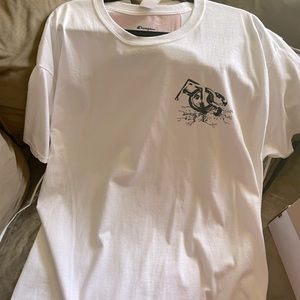 VIRGIL OBLOH OFF-WHITE FIGURES OF SPEECH MCA SHIRT